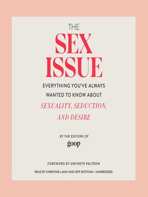 cover image of The Sex Issue
